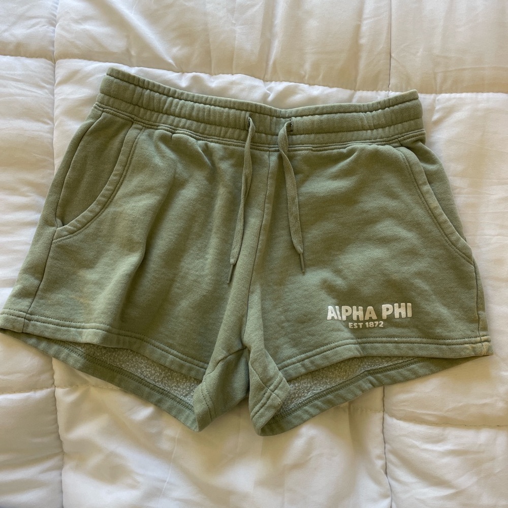 Alpha Phi Sweat shorts